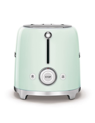 Torradeira Smeg 2 tostas , Verde Céu