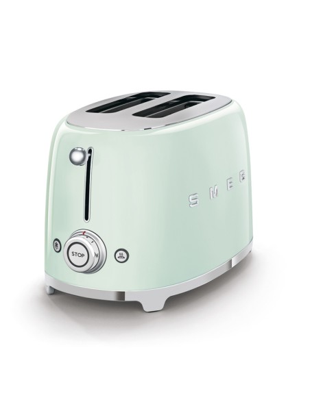 Torradeira Smeg 2 tostas , Verde Céu