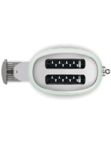 Torradeira Smeg 2 tostas , Verde Céu