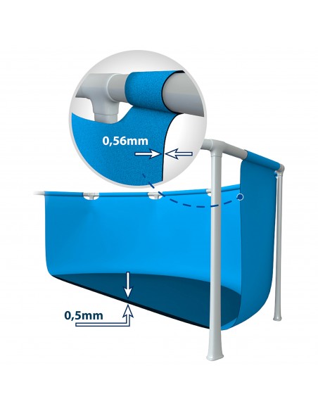 PISCINA SMALL FRAME FAMILIAR INTEX