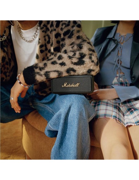 Coluna Portátil Marshall Emberton II Black n`Brass