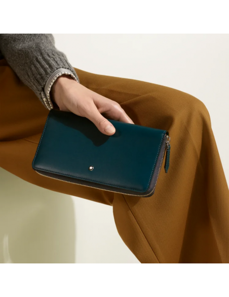 Carteira Soft Zip-Around 12cc