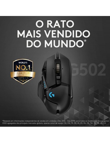 Rato Óptico Logitech G502 HERO...