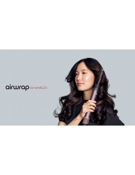 Dyson Airwrap Co-anda2x - Liso+Ondulado (Jasper plum)