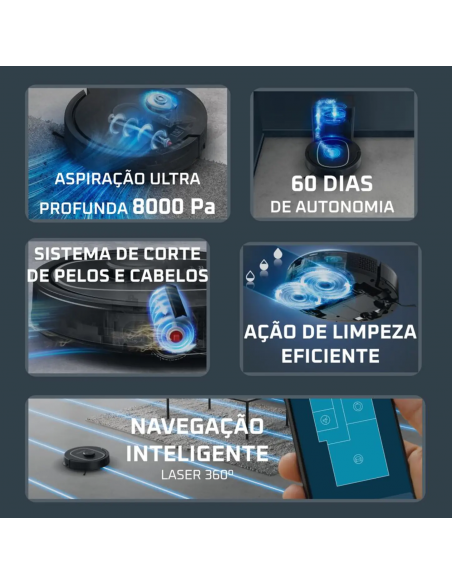 Aspirador Robot X-Plorer Serie 375+