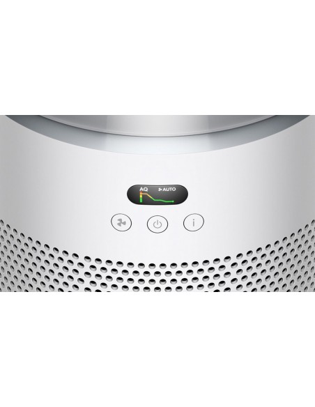 Purificador compacto HushJet™ HJ10 (branco/prateado)