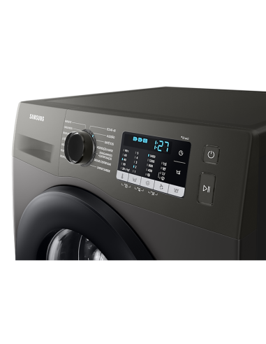 MAQ. LAVAR ROUPA ECOBUBBLE, 8KG, SILVER