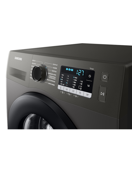 MAQ. LAVAR ROUPA ECOBUBBLE, 8KG, SILVER