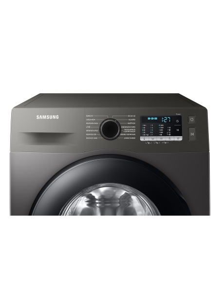 MAQ. LAVAR ROUPA ECOBUBBLE, 8KG, SILVER