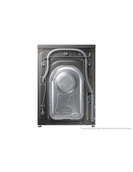 MAQ. LAVAR ROUPA ECOBUBBLE, 8KG, SILVER