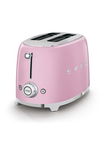 Torradeira Smeg 2 tostas , Rosa